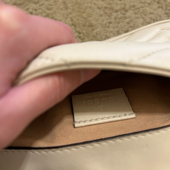 Gucci Cream Mini Bag with Gold Accents - Picture 10 of 14